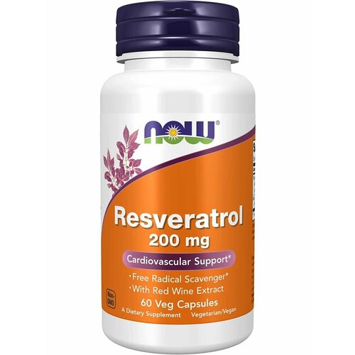   200  Natural Resveratrol, 60    , -, 