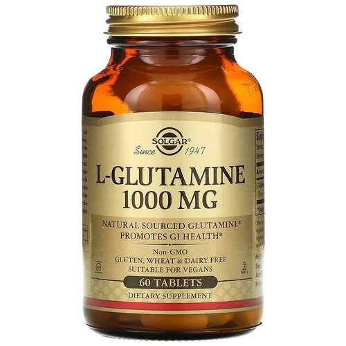 Solgar L-Glutamine ., 1000 , 250 , 60 .   , -, 