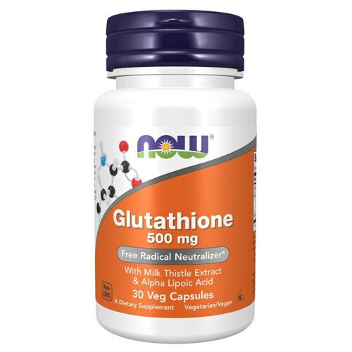 NOW Glutathione 500mg 30 caps   , -, 