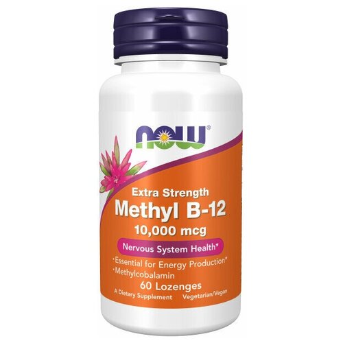 ���������� NOW Methyl B-12 10000 mcg, 60 ���.