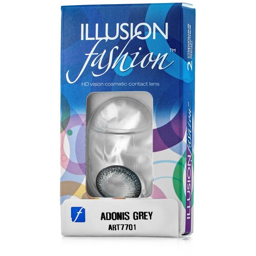   ILLUSION Fashion Adonis, 2 ., R 8,6, D 0, grey   , -, 