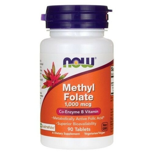 NOW Methyl Folate 1,000 Mcg, 90 .   , -, 