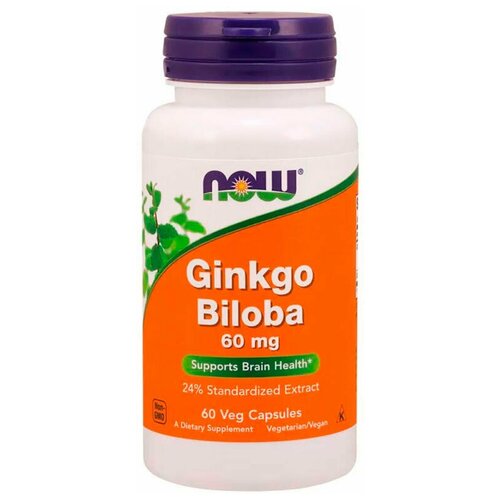 NOW Foods Ginkgo Biloba 60 . (60 .)   , -, 