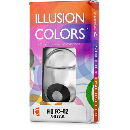   ILLUSION olors Rio, 2 ., R 8,6, D 0, fc-02   , -, 