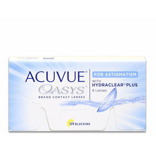 ���������� ���������� ����� ACUVUE OASYS For Astigmatism with Hydraclear Plus., R 8,6, D +4,75,�CYL:�-2,25,�A�:�150