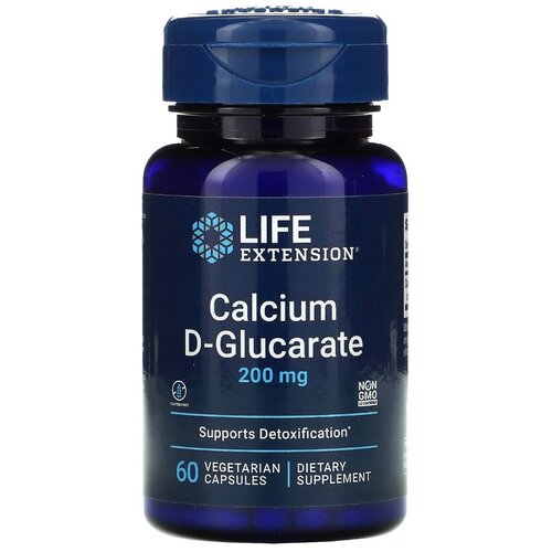 Life Extension Calcium D-Glucarate 60    , -, 