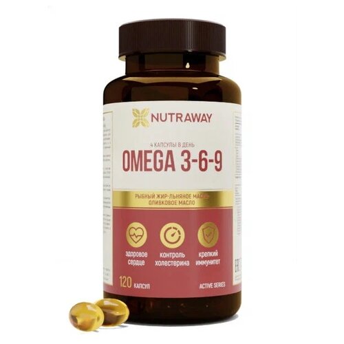 Nutraway Omega 3-6-9 ., 120 .   , -, 