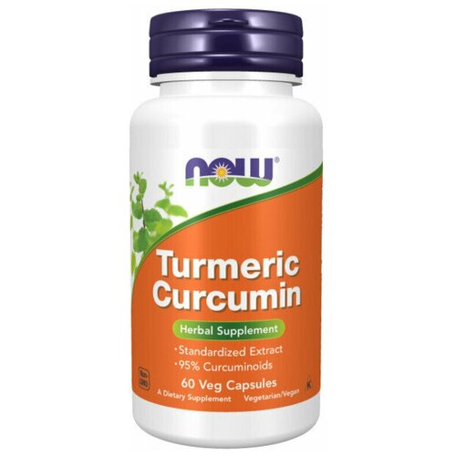 NOW Curcumin Extract 95% 665 mg 60 caps /    95% 665  60    , -, 