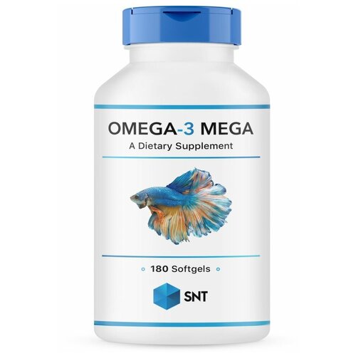 Swiss Nutrition Technology SNT Omega-3 Mega 330/220 softgels 180    , -, 