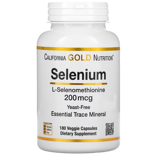 California Gold Nutrition, Selenium, , , 200 , 180     , -, 