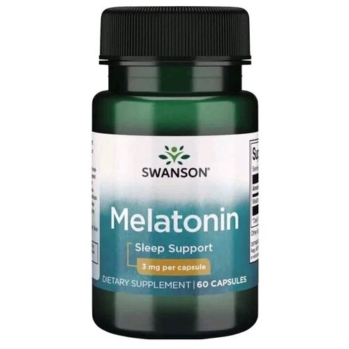  SWANSON Melatonin, 3 , 60 .   , -, 