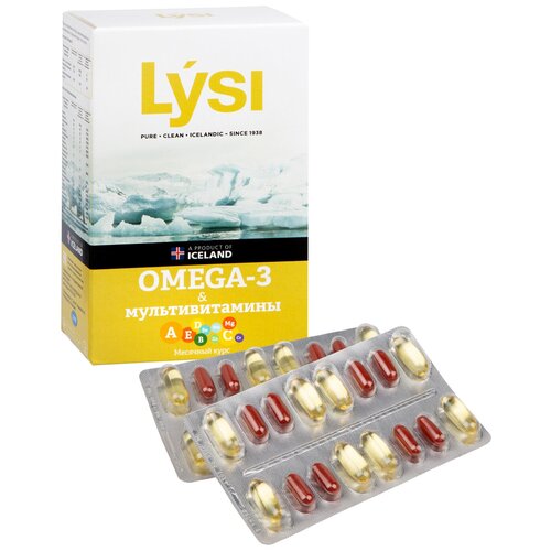 Omega 3 LYSI  -3 .   64    , -, 