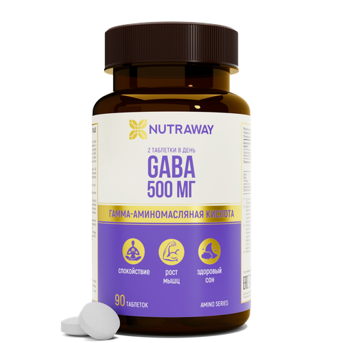      GABA / 500mg NUTRAWAY 90    , -, 