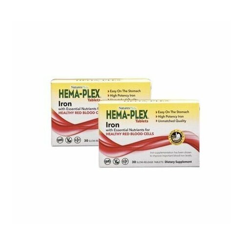 Natures Plus  Hema Plex 2   30    , -, 