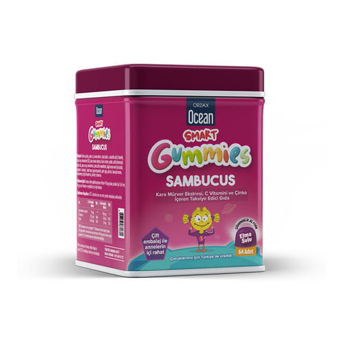 ���������� ORZAX Smurt Gummies Sambucus ������ ������ ����������� ������� 64 ��