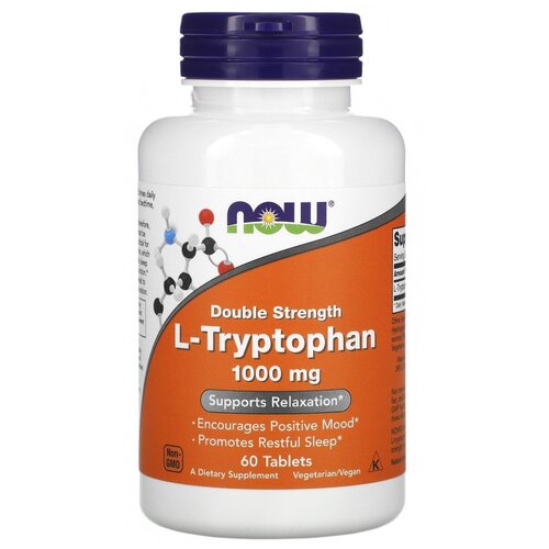 NOW L-Tryptophan, 100    , -, 