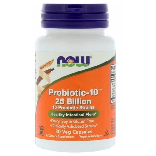  NOW Probiotic-10 25 Billion, 150 , 100 , 30 .   , -, 