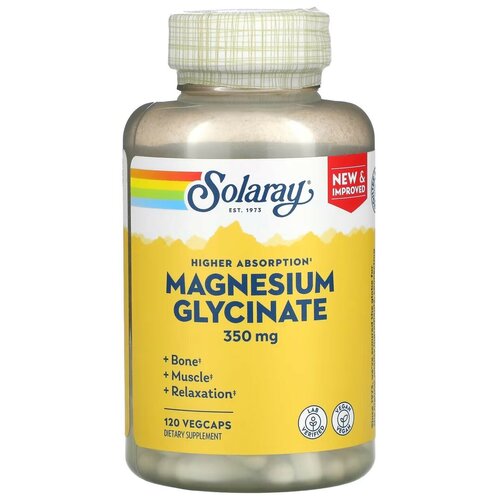 Solaray Magnesium Glycinate (    ) 350  120    , -, 