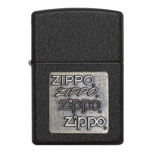    ZIPPO 362 ZIPPO Logo   Black Crackle   , -, 