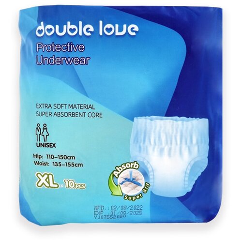      Double love  XL (  110-150 )/10 .