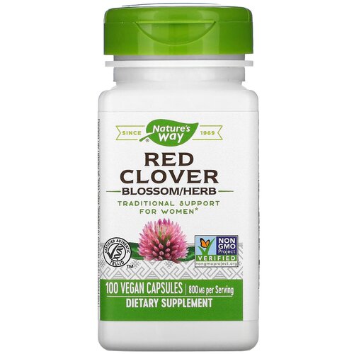 Nature's Way, red clover,  ,  ,     , 800 , 100     , -, 