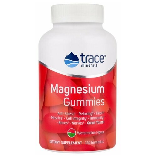 ���������� Trace Minerals Magnesium Gummies 120 gummies / ����� �������� ���������� � ������� 120 �� (�����)