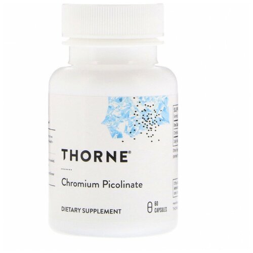   500 , Chromium Picolinate 500 mcg, Thorne Research, 60    , -, 