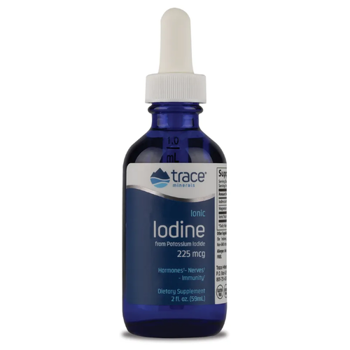 Trace Minerals Liquid Ionic Iodine 225 mcg 59 ml /    225  59    , -, 