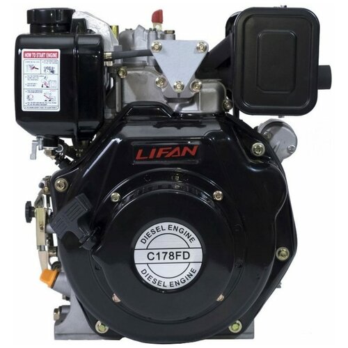   Lifan Diesel 178FD D25 6A (6. , 296. ,  25,    ,  6)   , -, 