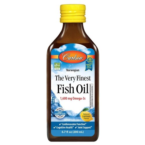 Carlson Labs Norwegian The Very Finest Fish Oil (     )     1600  200    , -, 