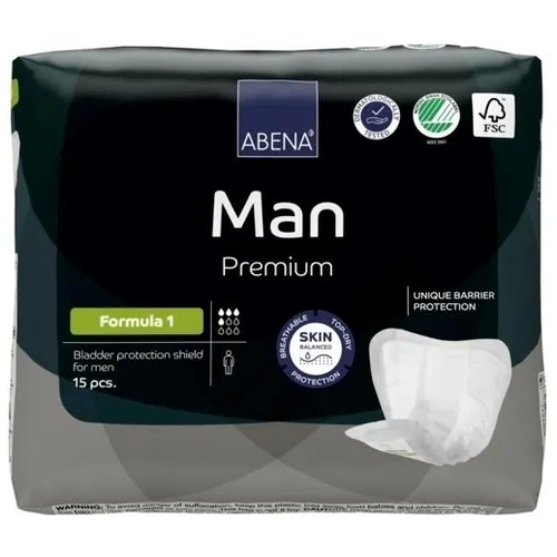 ���������� Abena Man Formula 1 / ����� ��� ������� 1 - ������� ������������� ���������, 15 ��.