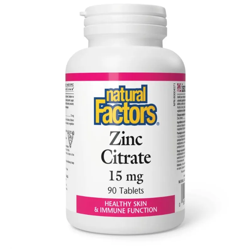���������� Natural Factors Zinc Citrate ���., 15 ��, 50 �, 90 ��., 1 ��.