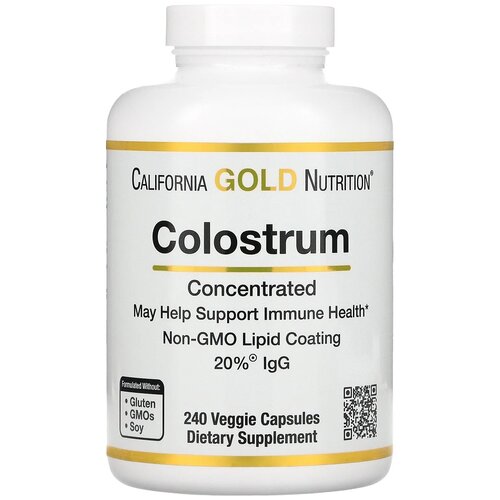 California Gold Nutrition Colostrum . ., 0.2 , 240 .   , -, 