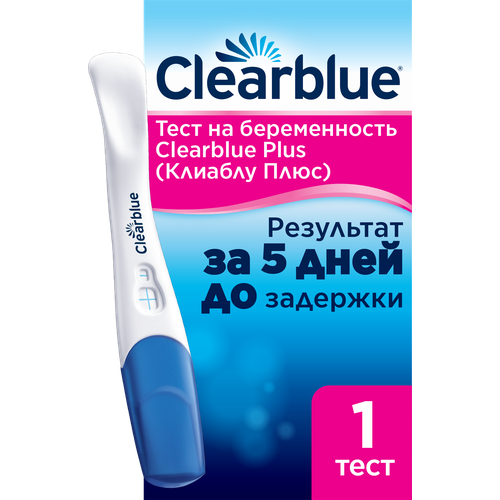 ���������� ���� Clearblue Plus �� ������������, 1 ��., 1 ��.