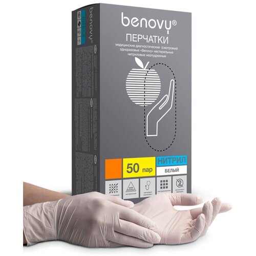   Benovy Nitrile Multicolor   , 50 , : M, : , 2 .   , -, 